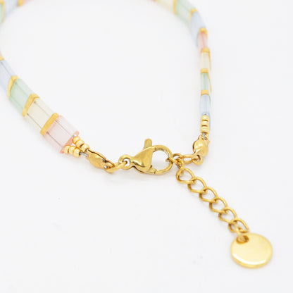 TILA Armband  "pastel love" / verstellbar