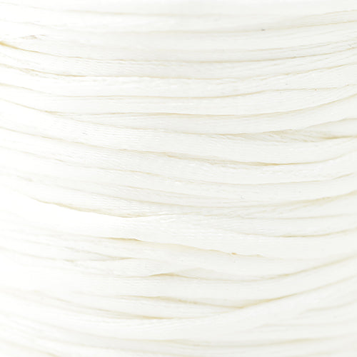 Silk cord white Ø 2mm / 2m