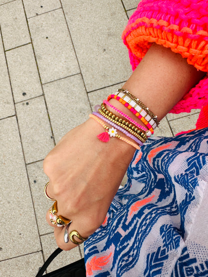 Ring / BiColor Open Drop / NUENA Collection Edelstahl