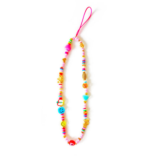 Mobile phone chain Hearts - Phone charm for your smartphone