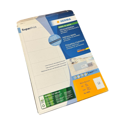 AKTION -  A4 Adressetiketten 96x 42mm / 1.200 Stk. von HERMA