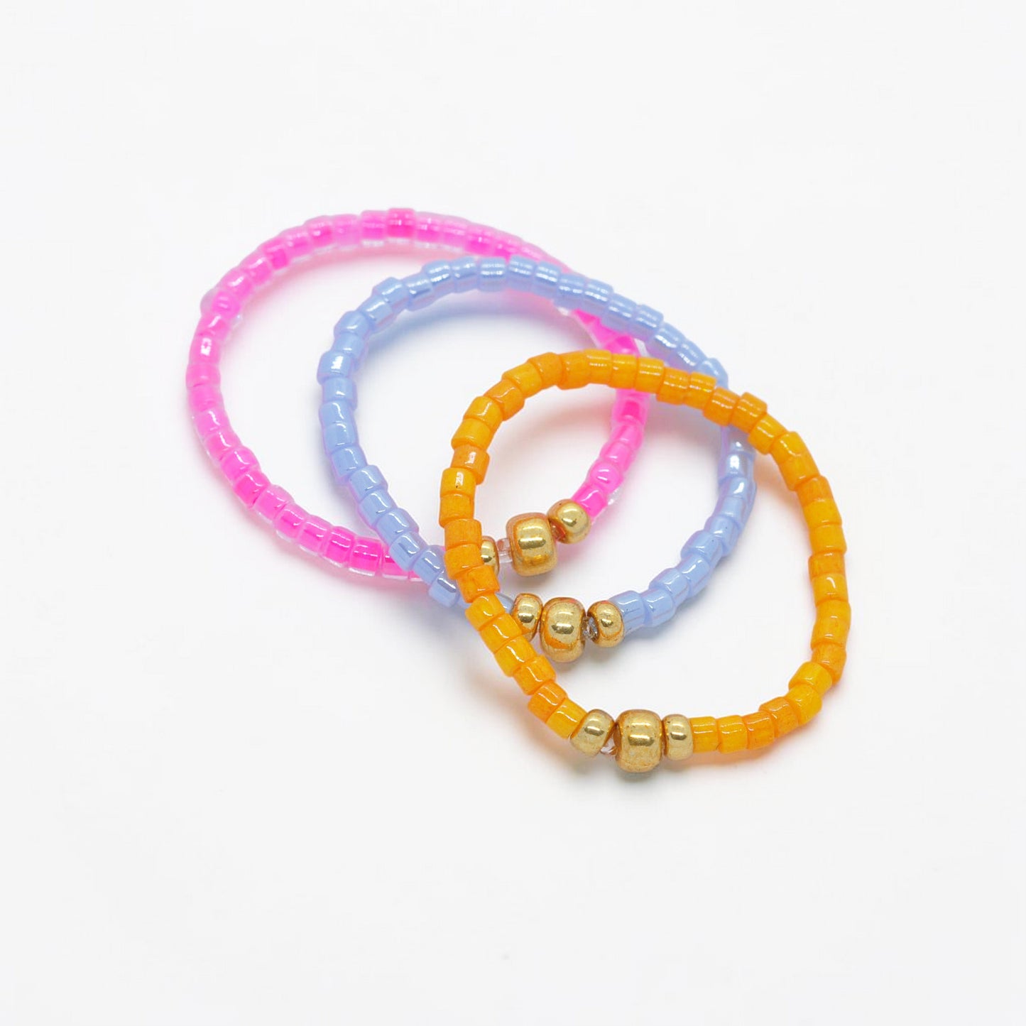 Smiley ring / white