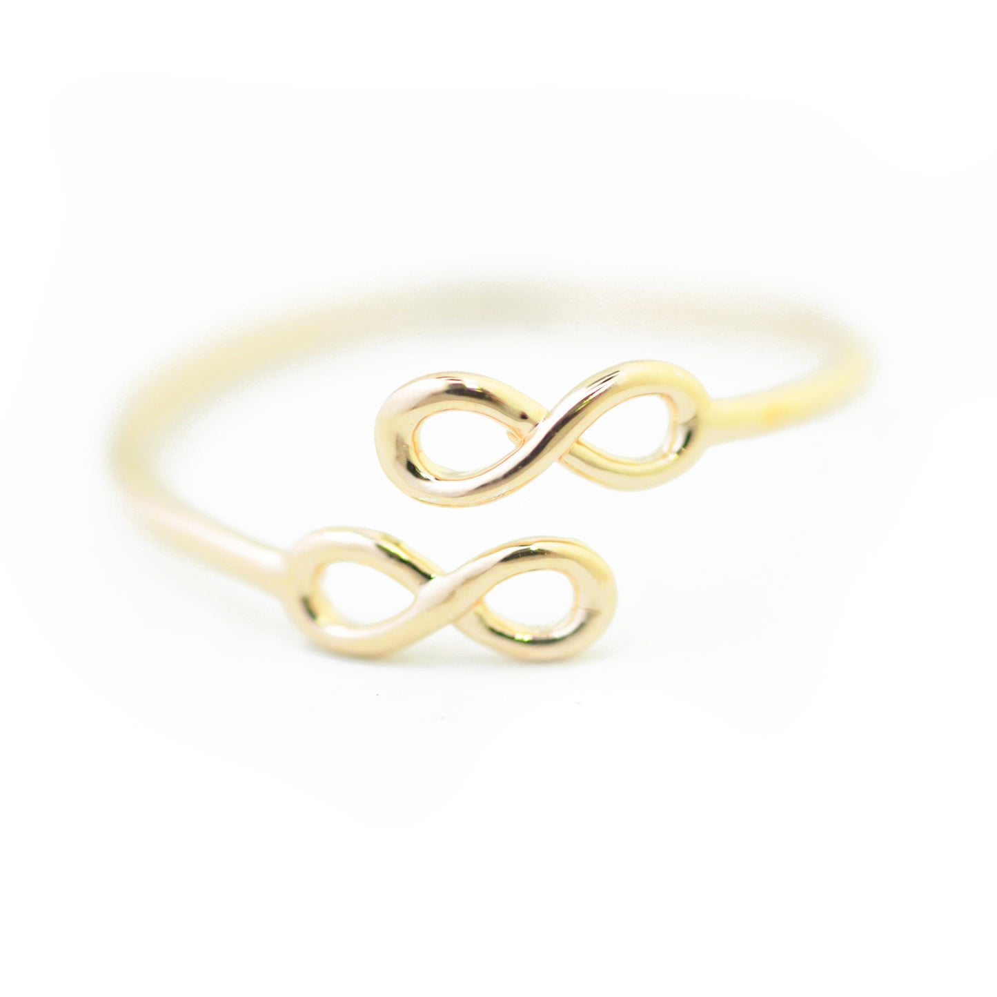 Ring Infinity / gold plated