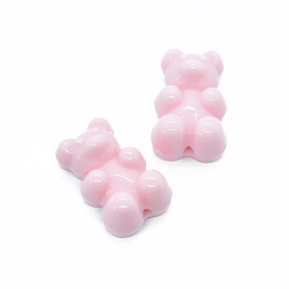 Gummibären Teddy / rosa / 15mm