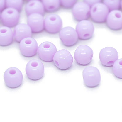 Small balls acrylic / violet opaque / Ø 6mm