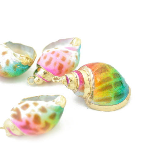 Shell Pendant / colorful / 30mm