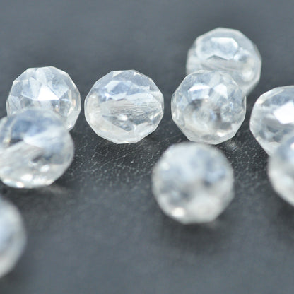 Preciosa cut glass bead crystal / Ø 10 mm