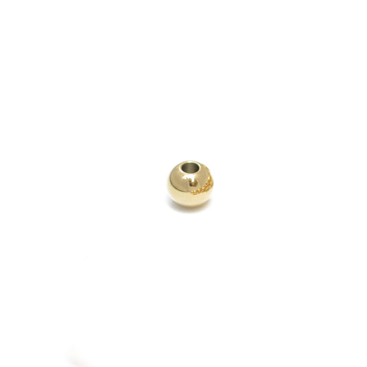 Solid stainless steel ball / gold plated / Ø 6 mm