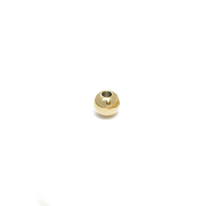Solid stainless steel ball / gold plated / Ø 4 mm