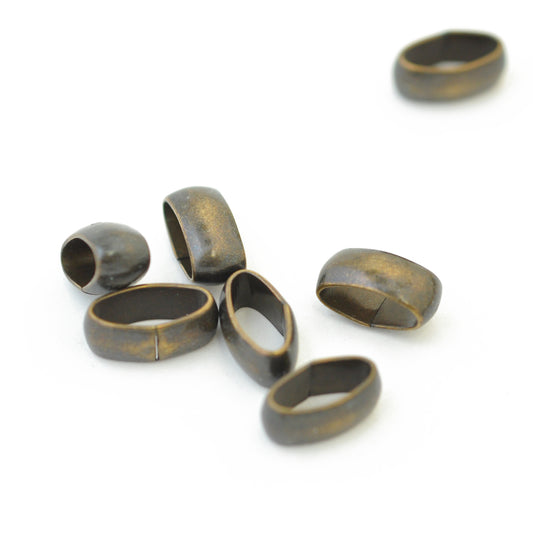 Slider sleeve // ​​brass colored // 12x6mm