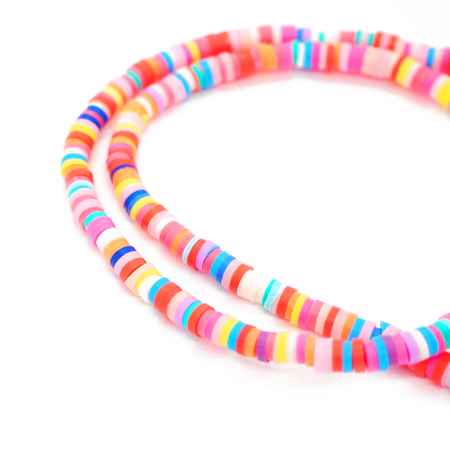 Katsuki disc beads / colorful mix / Ø 4mm
