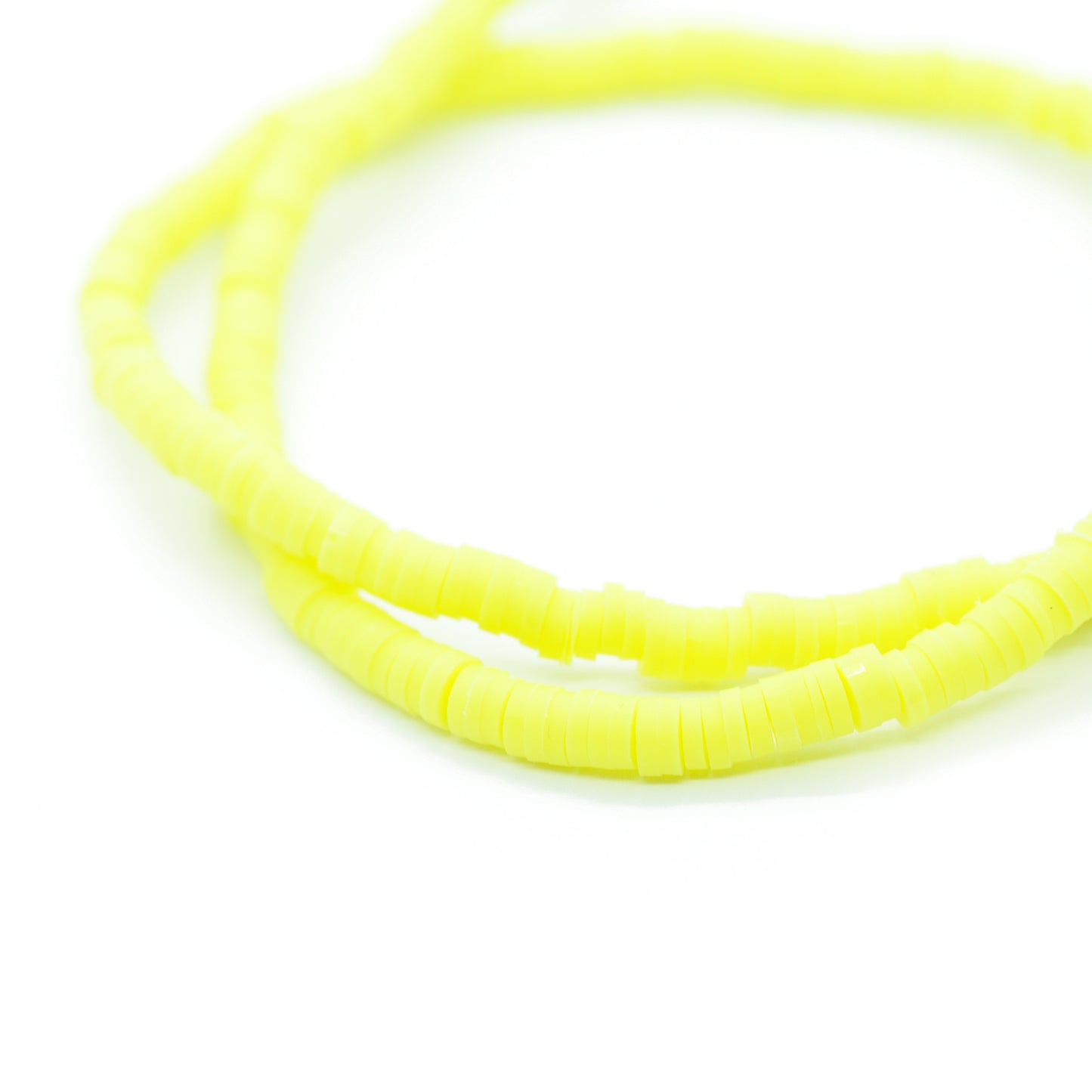 Katsuki Disc Beads / neon yellow / Ø 4mm
