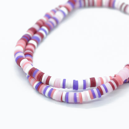 Katsuki disc beads / lilac love mix / Ø 4mm