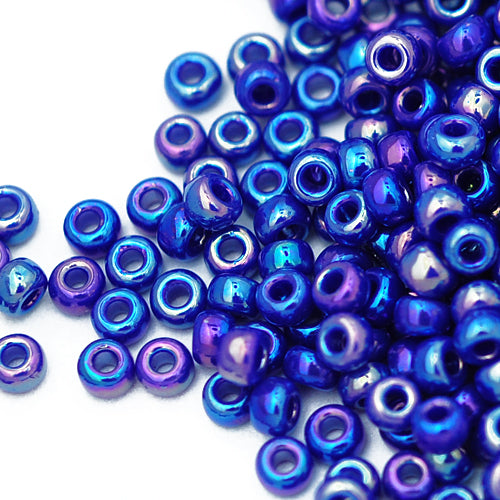 Miyuki Rocailles 11/0 royal blue / 15gr. Ø 2mm (0484)