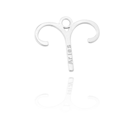 Zodiac pendant "Aries" // 925 silver // 11mm
