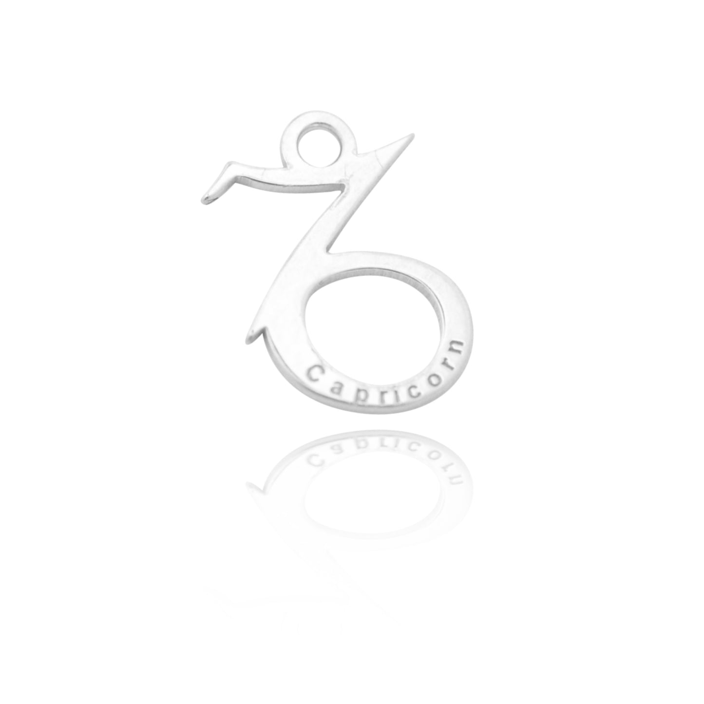 Zodiac pendant "Capricorn" // 925 silver // 11mm