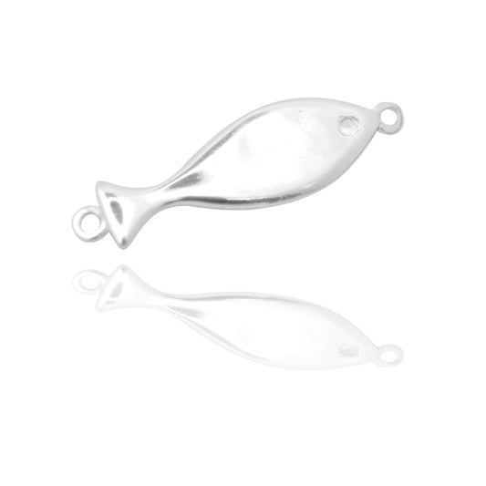 Verbinder "Fisch" // 925er Silber // 14mm
