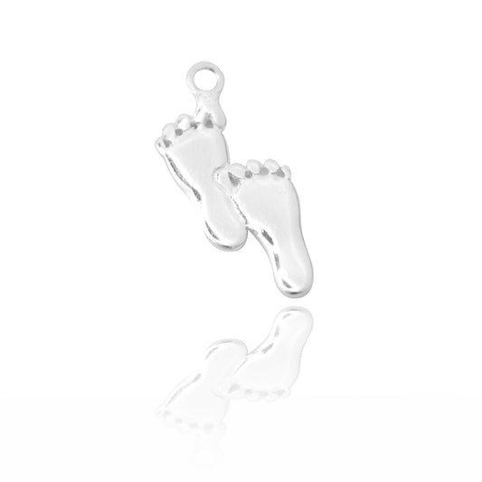 Pendant "Baby Feet" // 925 silver // 14mm