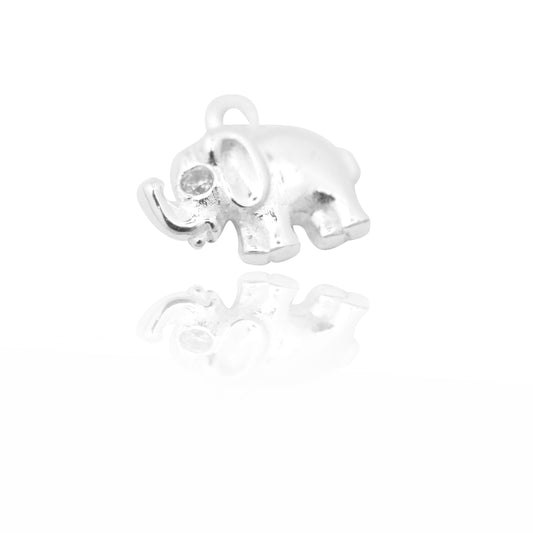 Elephant mini pendant / 925 silver / 7 mm