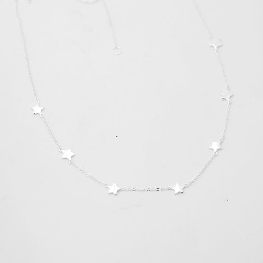Necklace "Starry Sky" / 925 Sterling Silver / 40 + 5 cm