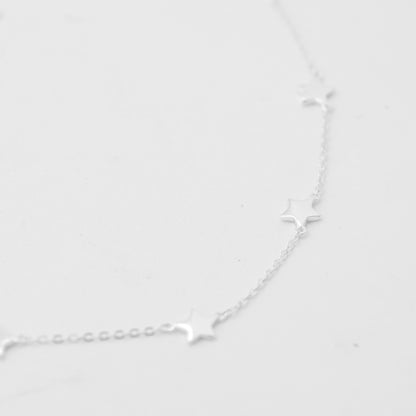 Necklace "Starry Sky" / 925 Sterling Silver / 40 + 5 cm