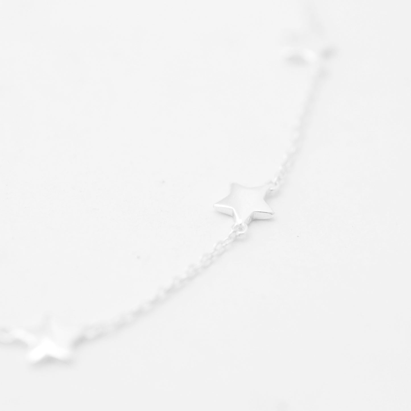 Kette "Sternenhimmel" / 925er Sterling Silber / 40 + 5 cm