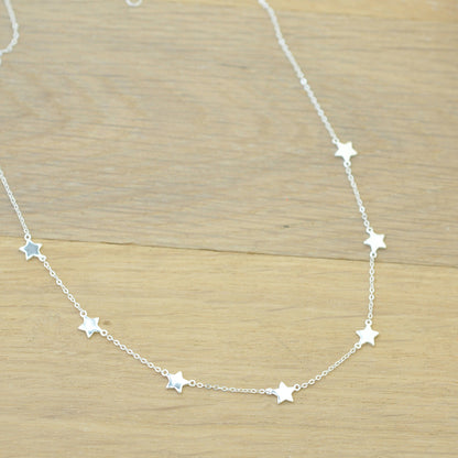 Necklace "Starry Sky" / 925 Sterling Silver / 40 + 5 cm