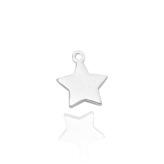 Mini Stern Anhänger / 925er Silber / 7 mm