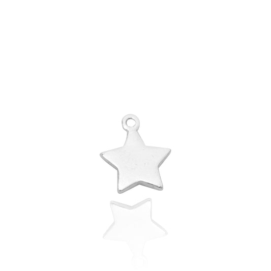 Mini star pendant / 925 silver / 5 mm