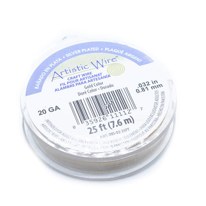 Roll of Artistic Wire / gold-plated / modeling wire / 7.6m / Ø 0.81mm
