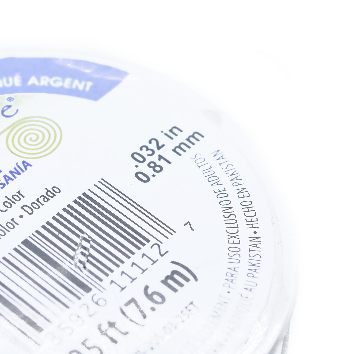 Roll of Artistic Wire / gold-plated / modeling wire / 7.6m / Ø 0.81mm
