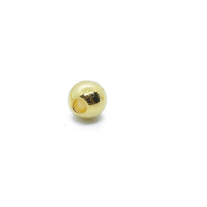 Acrylic balls / 100 pcs. / gold colored / Ø 4 mm