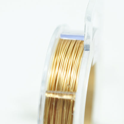 Modeling wire / Craft Artistic Wire / gold plated / Ø 0.51mm / 24 GA