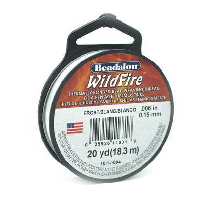 Beadalon Wild Fire Yarn white / 18m / Ø 0.15mm