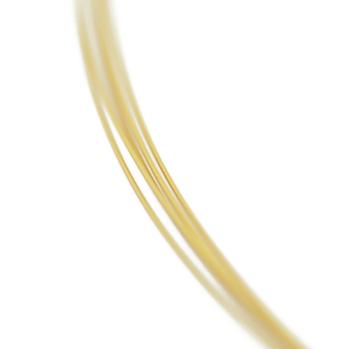 Halsreif mit Bajonetteverschluss / gold / 45cm
