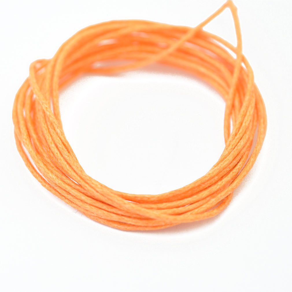 Baumwollband apricot 2m / Ø 1,0mm