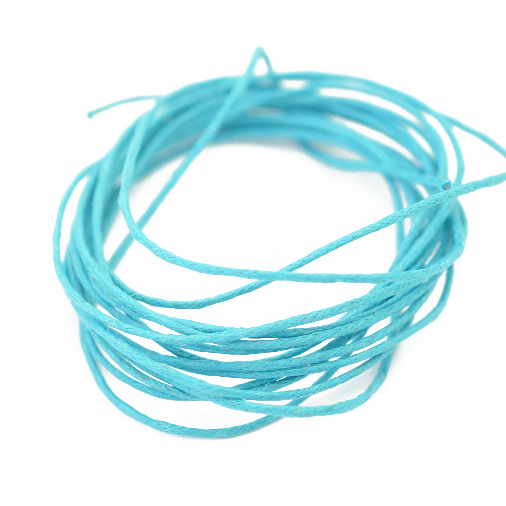 Cotton ribbon blue 2m / Ø 1.0mm