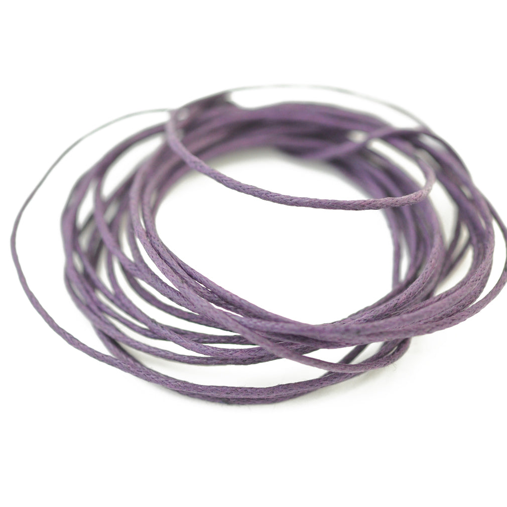Baumwollband lila 2m / Ø 1,0mm