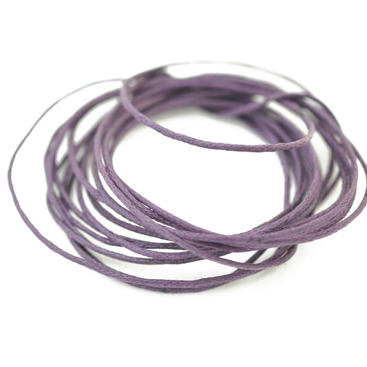 Cotton ribbon purple 2m / Ø 1.0mm