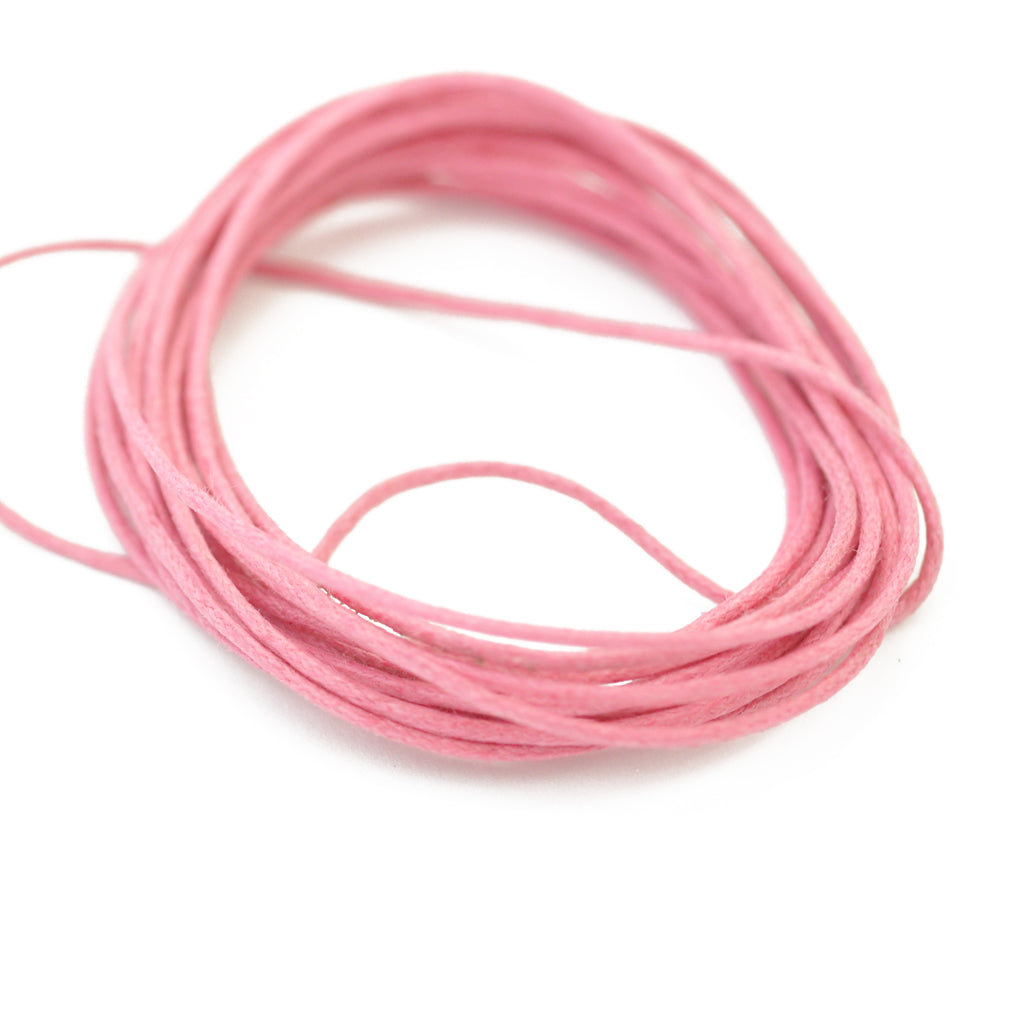 Cotton ribbon pink 2m / Ø 1.0mm