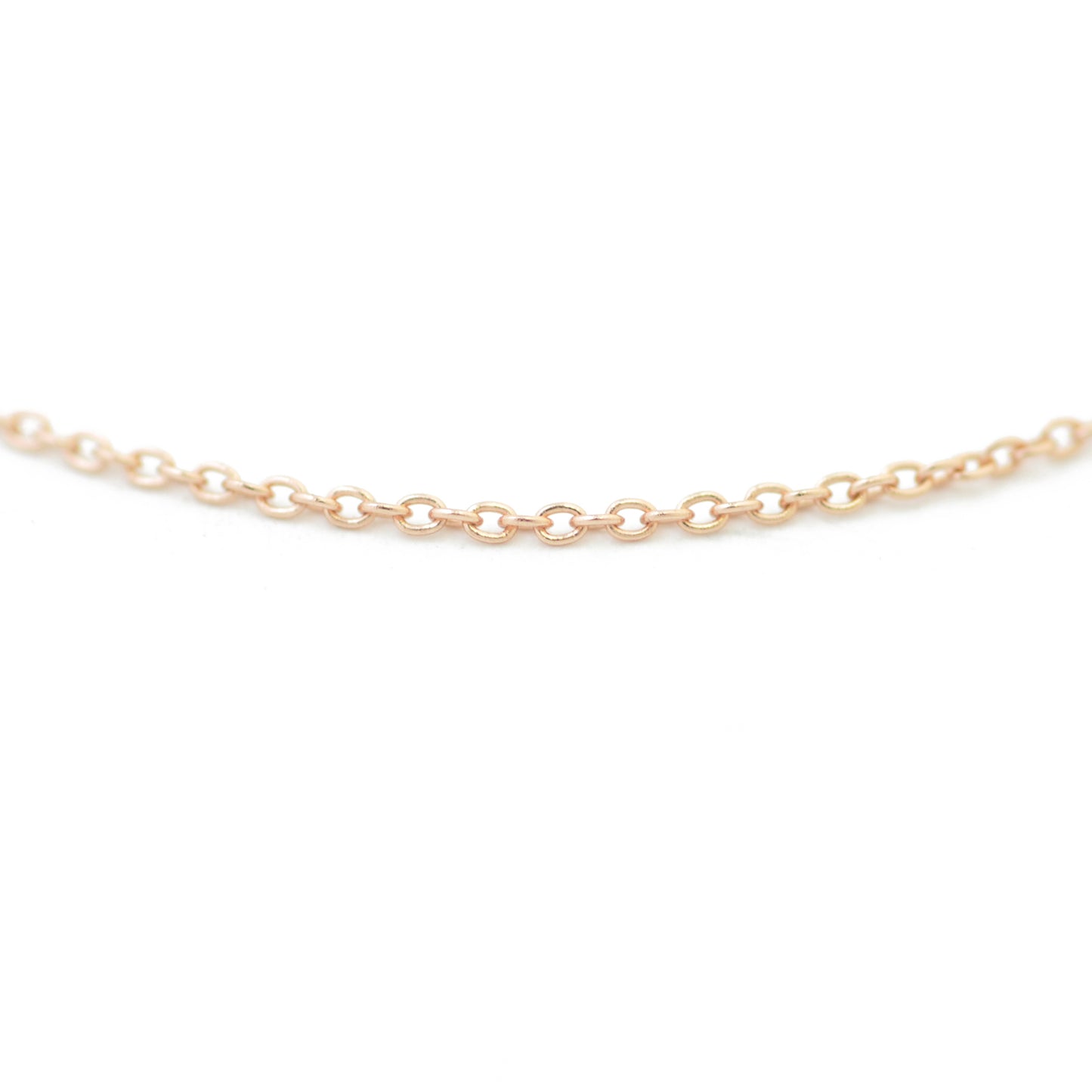 Delicate bracelet / 925 silver 18k rose gold plated / 16-17 cm