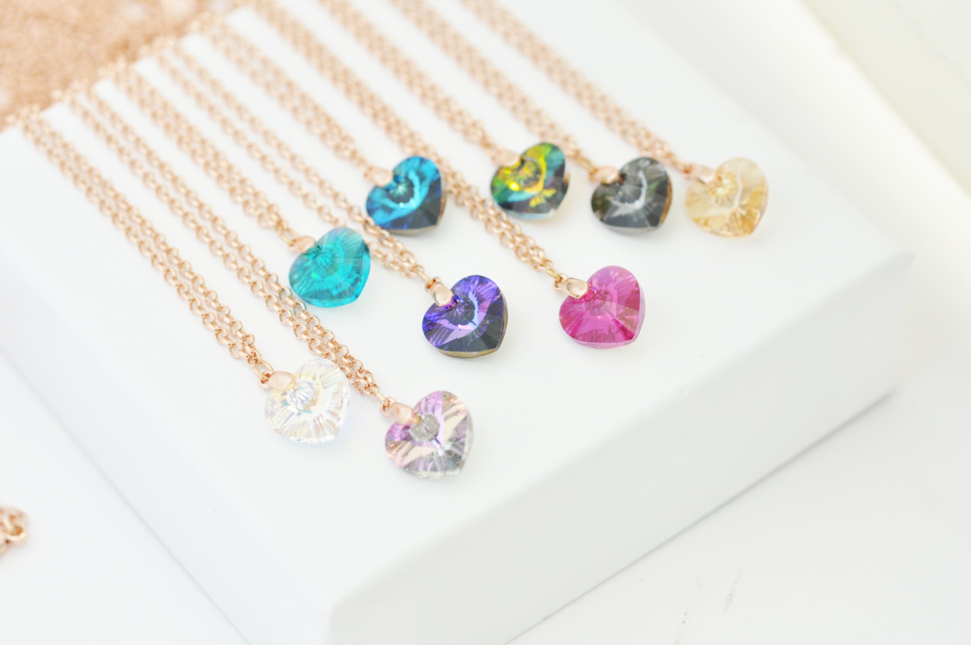 Swarovski Herz 6228 Anhänger / Crystal AB / 10mm – NUENA HAMBURG