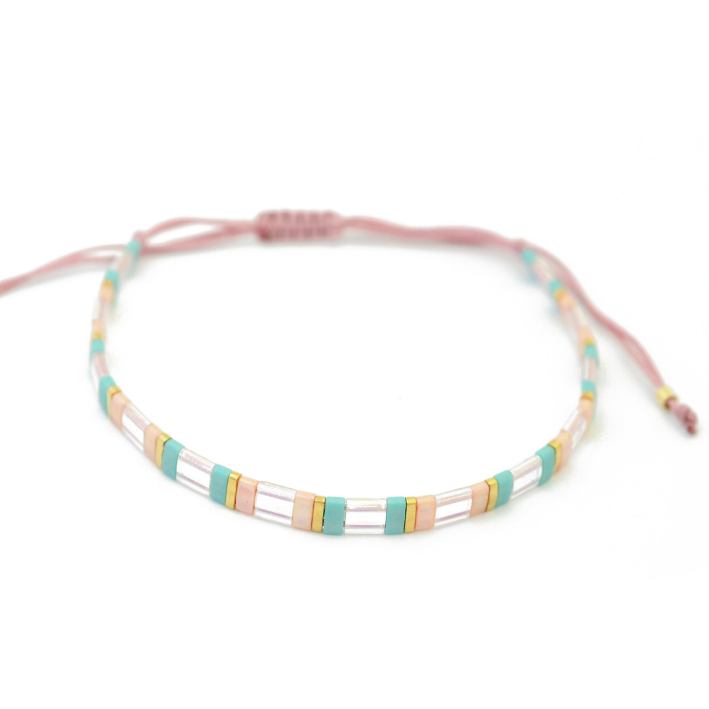 Miyuki Half Tila beads crystal AB 5mm / 5gr. / HTL0250