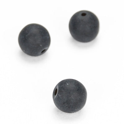 Glass bead black matt / Ø 8mm