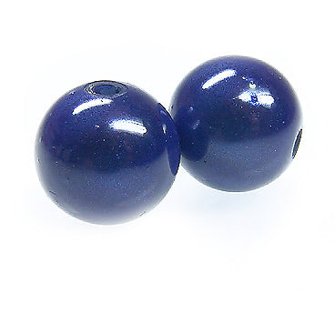 Miracle Pearl / dark blue / Ø 12 mm