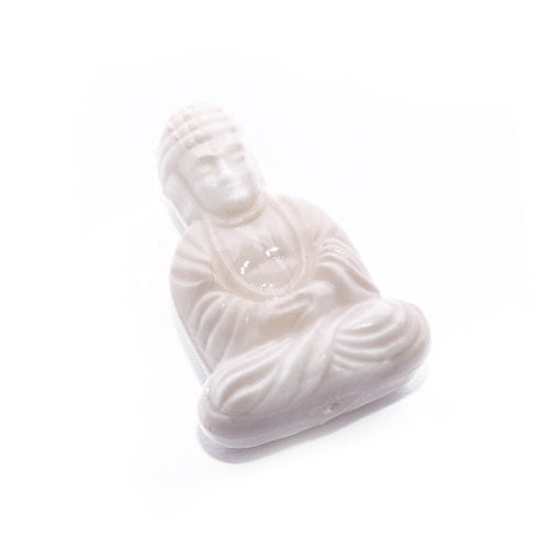 Buddha acrylic cream-white / 26 mm