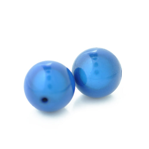 Miracle Perle / königsblau / Ø 16 mm