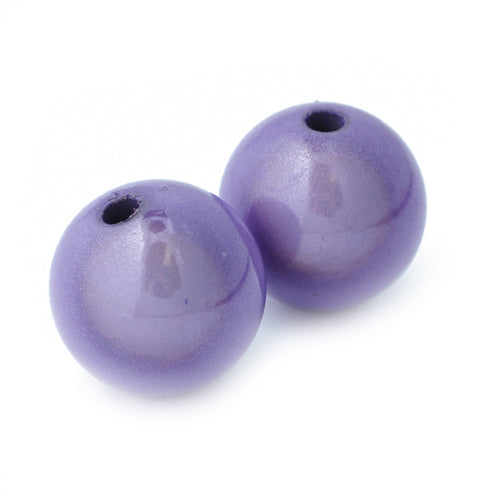 Miracle bead / purple / Ø 20 mm