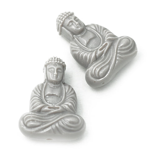 Buddha acrylic / light gray / 26 mm