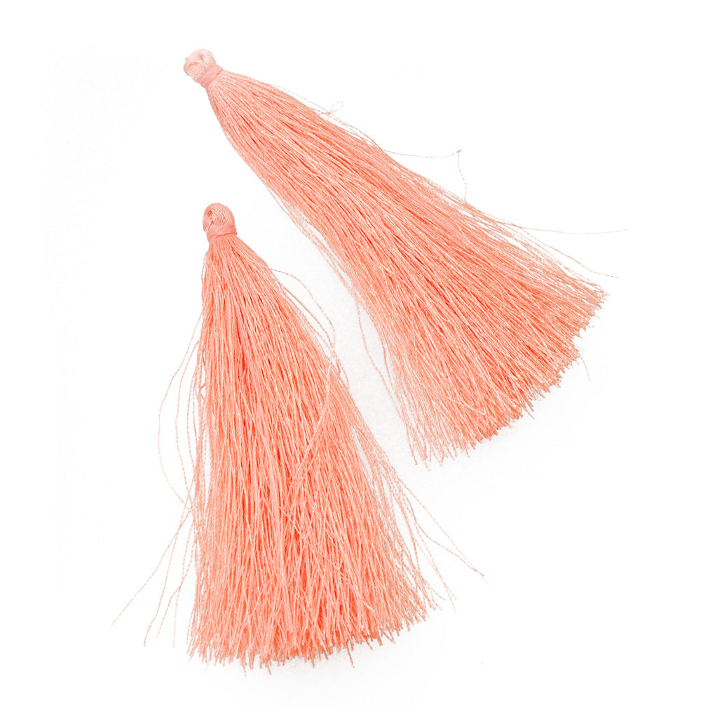 Tassel / tassel / salmon / 90mm